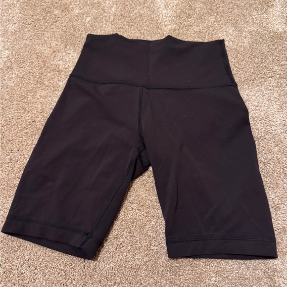 lululemon athletica Pants - Lululemon Women's Black High-Waisted Biker Shorts